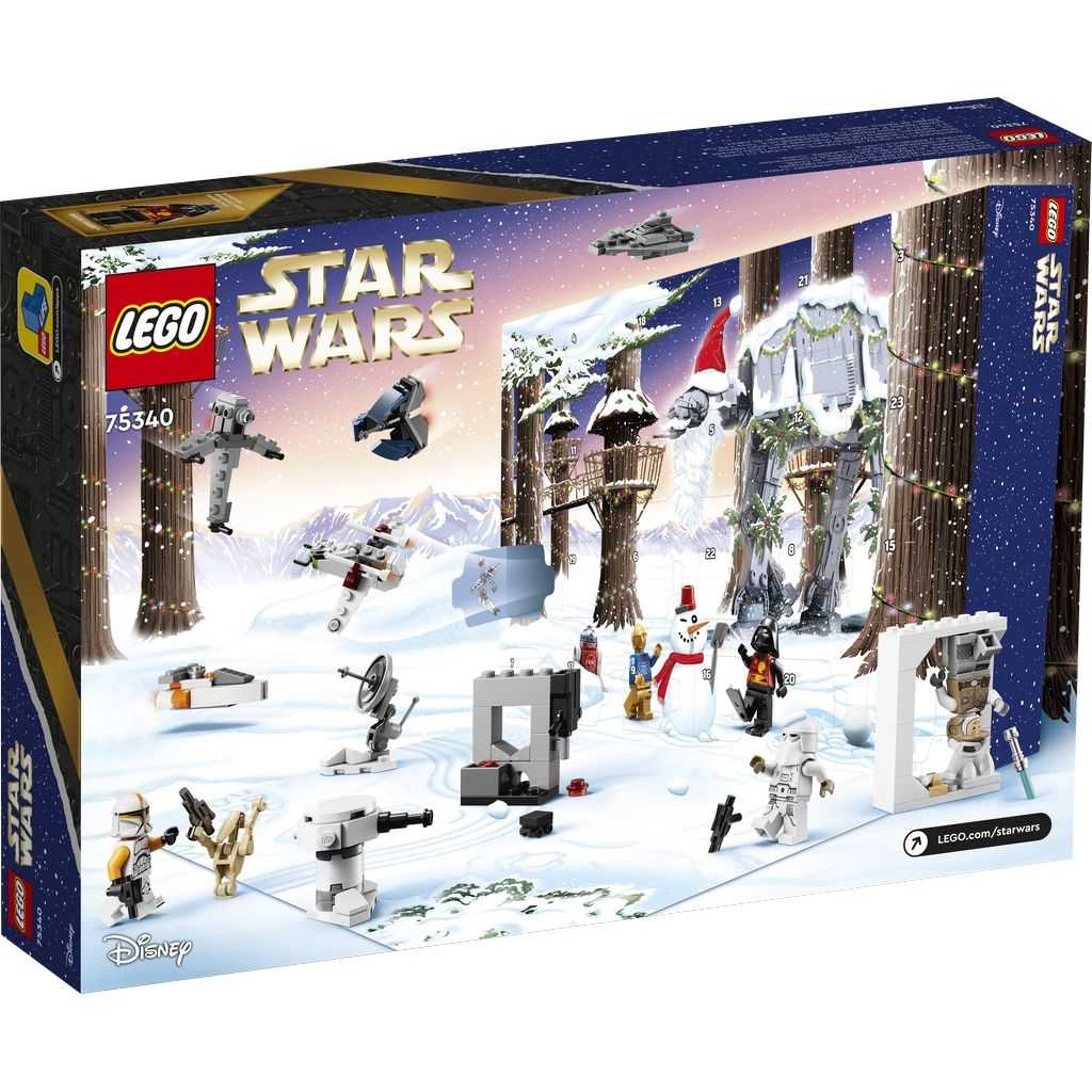 Star Wars Lego Calendario de Adviento LEGO Star Wars Edades 6+ # 75340 Artículo 329 Piezas | YGN-354091